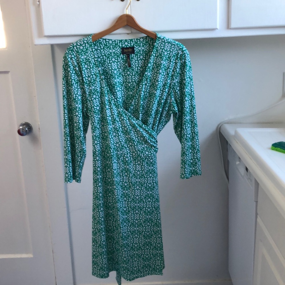 REDUCED!!LAUNDRY by Shelli Segal wrap around dress